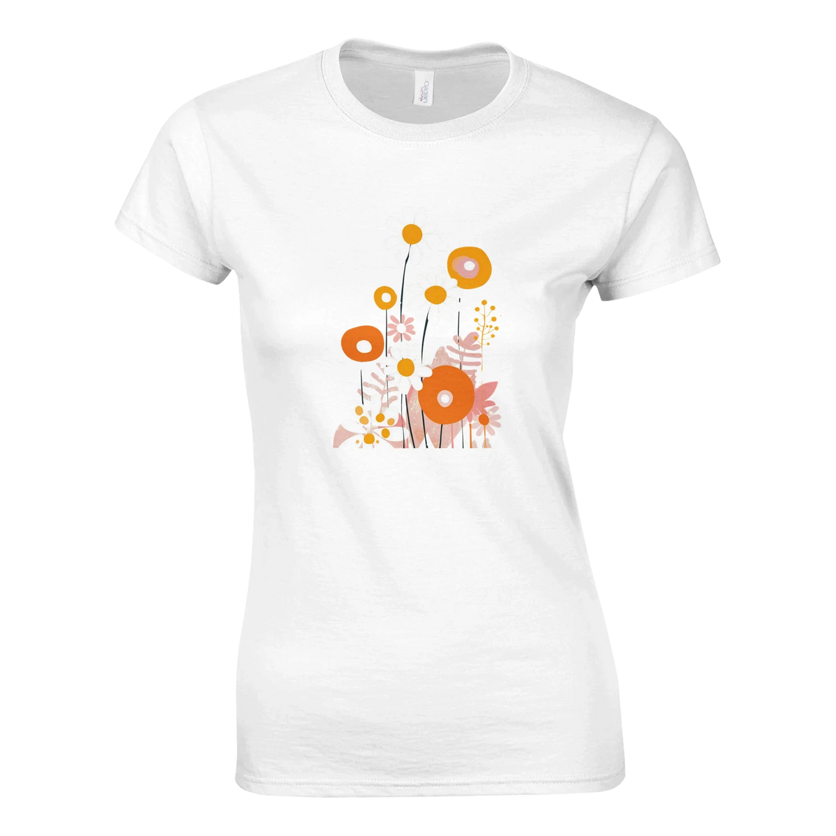 T-shirts Fleuris Élégants Femme